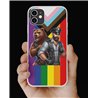 Phone Cover - Pride Flag - Leather 34