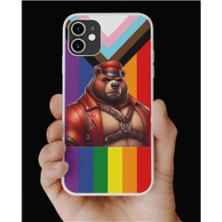 Phone Cover - Pride Flag - Leather 38