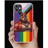 Phone Cover - Pride Flag - Leather 38