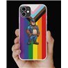 Phone Cover - Pride Flag - Leather 41