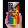 Phone Cover - Pride Flag - Leather 44