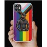 Phone Cover - Pride Flag - Leather 46