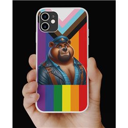 Phone Cover - Pride Flag - Leather 49