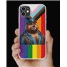 Phone Cover - Pride Flag - Leather 49