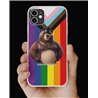 Phone Cover - Pride Flag - Leather 50