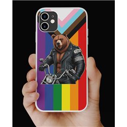 Phone Cover - Pride Flag - Leather 6