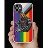 Phone Cover - Pride Flag - Leather 6