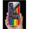 Phone Cover - Pride Flag - Leather 65