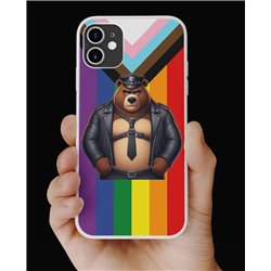 Phone Cover - Pride Flag - Leather 69