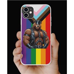 Phone Cover - Pride Flag - Leather 70