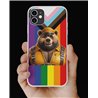 Phone Cover - Pride Flag - Leather 71