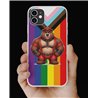 Phone Cover - Pride Flag - Leather 73