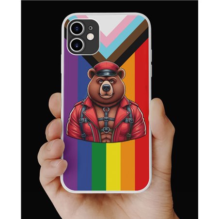 Phone Cover - Pride Flag - Leather 79
