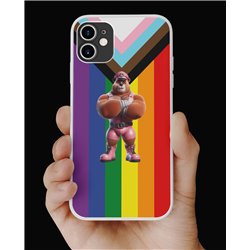 Phone Cover - Pride Flag - Leather 8