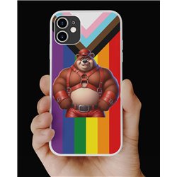 Phone Cover - Pride Flag - Leather 81