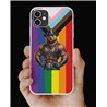 Phone Cover - Pride Flag - Leather 83