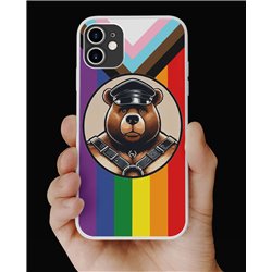 Phone Cover - Pride Flag - Leather 93