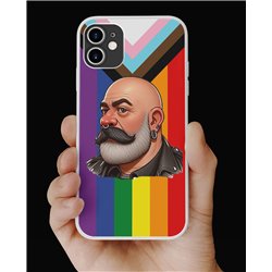 Phone Cover - Pride Flag - Leather Guy - 13