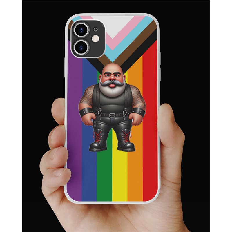 Phone Cover - Pride Flag - Leather Guy - 18
