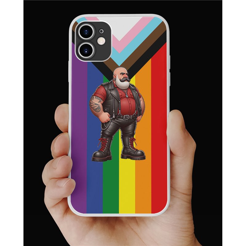 Phone Cover - Pride Flag - Leather Guy - 5