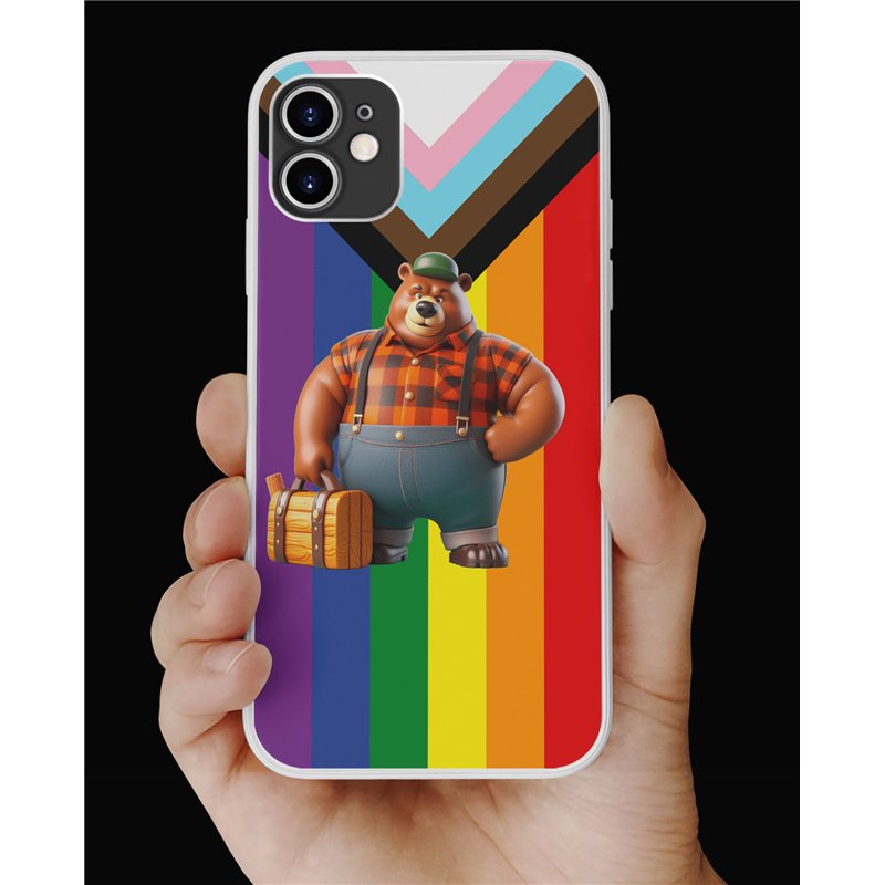 Phone Cover - Pride Flag - Lumberjack 5 Phone Cover - Pride Flag - Lumberjack 5
