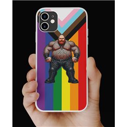 Phone Cover - Pride Flag - Tattoo Guy - 1