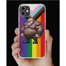 Phone Cover - Pride Flag - Tattoo Guy - 14