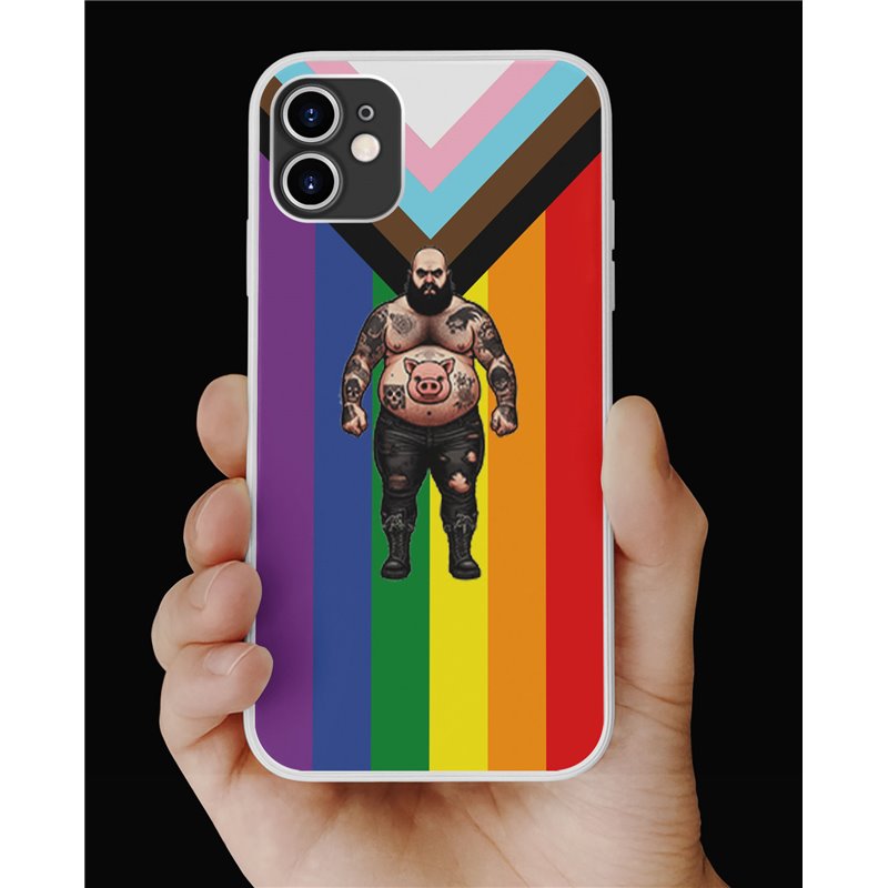 Phone Cover - Pride Flag - Tattoo Guy - 17