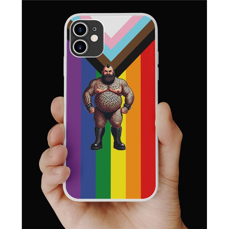 Phone Cover - Pride Flag - Tattoo Guy - 34 Phone Cover - Pride Flag - Tattoo Guy - 34
