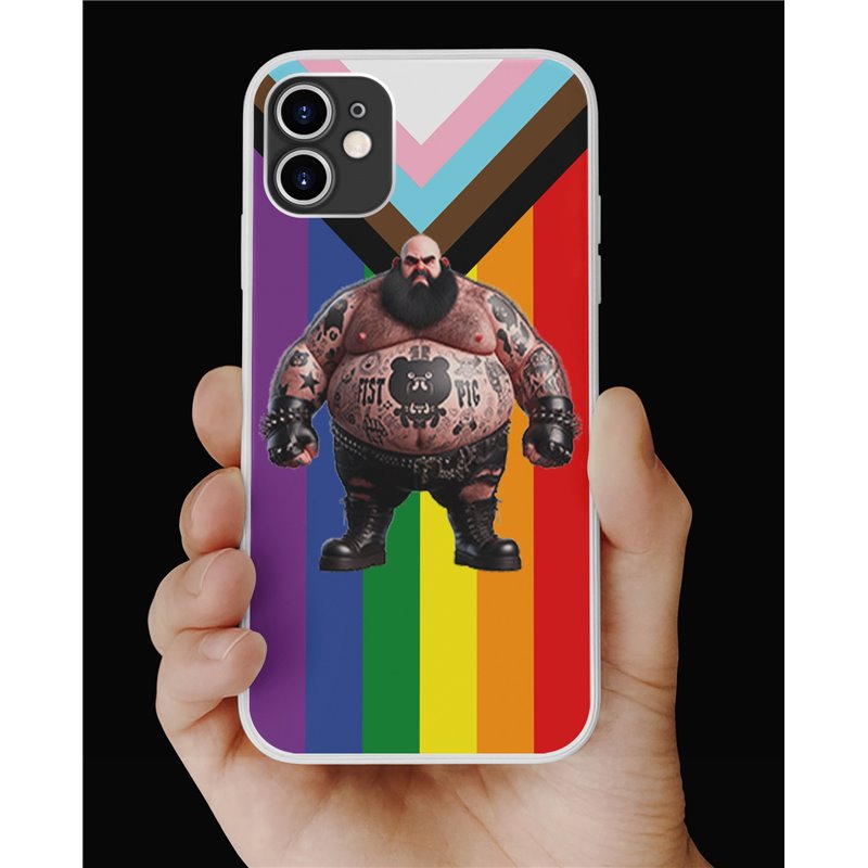 Phone Cover - Pride Flag - Tattoo Guy - 37