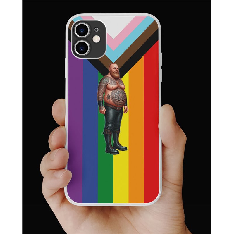 Phone Cover - Pride Flag - Tattoo Guy - 38