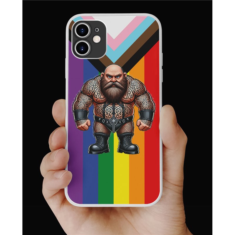 Phone Cover - Pride Flag - Tattoo Guy - 50 Phone Cover - Pride Flag - Tattoo Guy - 50