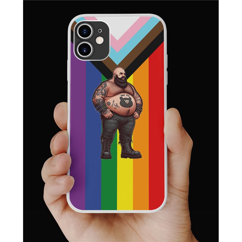 Phone Cover - Pride Flag - Tattoo Guy - 51 Phone Cover - Pride Flag - Tattoo Guy - 51