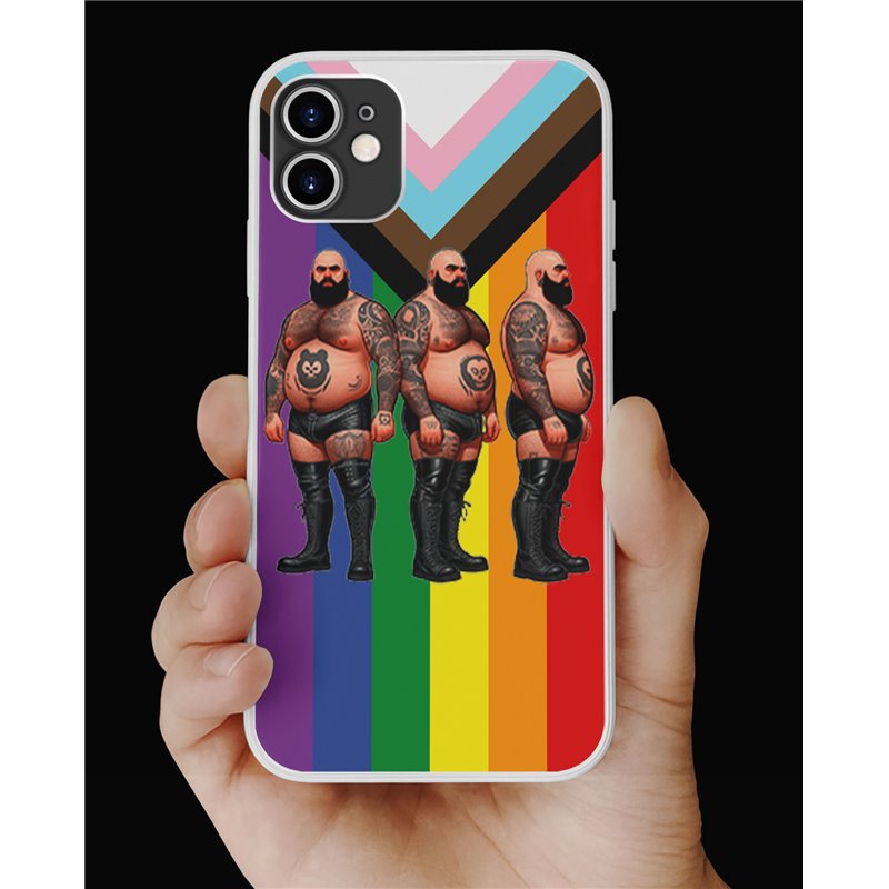 Phone Cover - Pride Flag - Tattoo Guy - 55