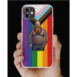 Phone Cover - Pride Flag - Tattoo Guy - 6