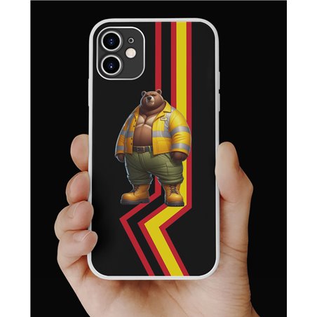 Phone Cover - Rubber Flag - Construction 11