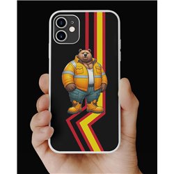 Phone Cover - Rubber Flag - Construction 13