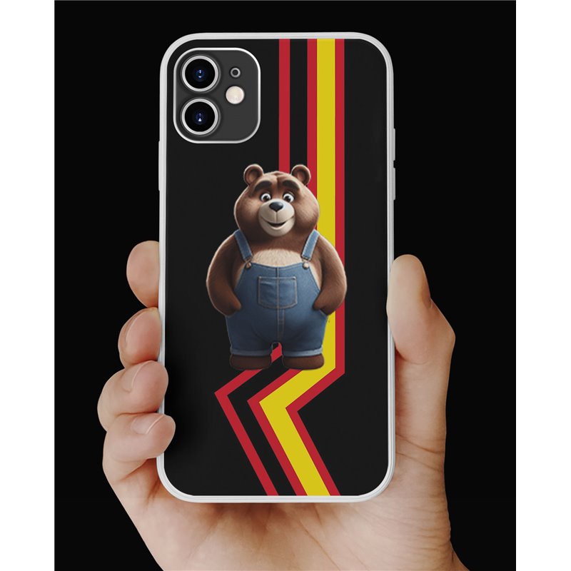 Phone Cover - Rubber Flag - Dungerees 1 Phone Cover - Rubber Flag - Dungerees 1