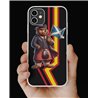 Phone Cover - Rubber Flag - Kilted Bear - 1