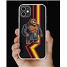 Phone Cover - Rubber Flag - Kilted Bear - 16