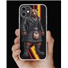 Phone Cover - Rubber Flag - Kilted Bear - 19