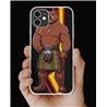 Phone Cover - Rubber Flag - Kilted Bear - 21