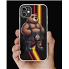 Phone Cover - Rubber Flag - Kilted Bear - 7