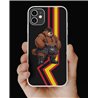 Phone Cover - Rubber Flag - Kilted Bear - 8