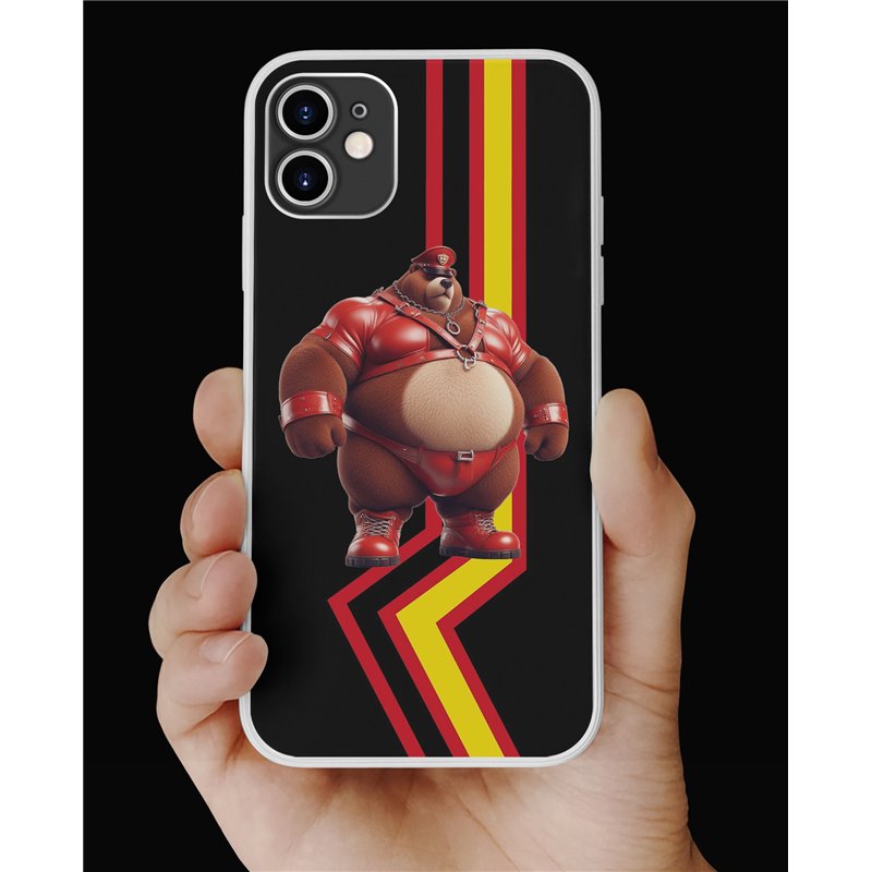 Phone Cover - Rubber Flag - Leather 11