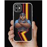 Phone Cover - Rubber Flag - Leather 2