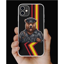 Phone Cover - Rubber Flag - Leather 20