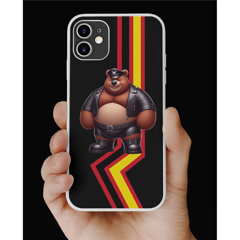 Phone Cover - Rubber Flag - Leather 22 Phone Cover - Rubber Flag - Leather 22
