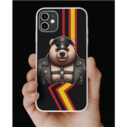 Phone Cover - Rubber Flag - Leather 26