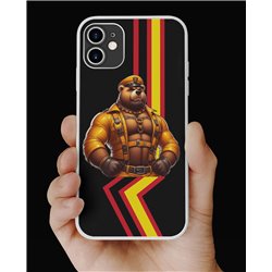 Phone Cover - Rubber Flag - Leather 29